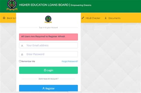 helb smart card registration|helb student portal sign in.